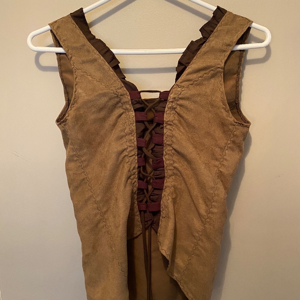 Suede shirt